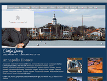 Tablet Screenshot of annapolisdreamhomes.com